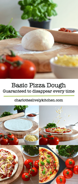  My perfect pizza dough recipe. Guaranteed to disappear from my family's plates every time.