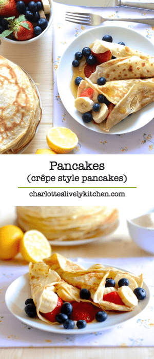 How to make traditional pancakes. Just what you need for pancake day.