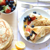 How to make perfect tradition pancakes. Just what you need for pancake day.