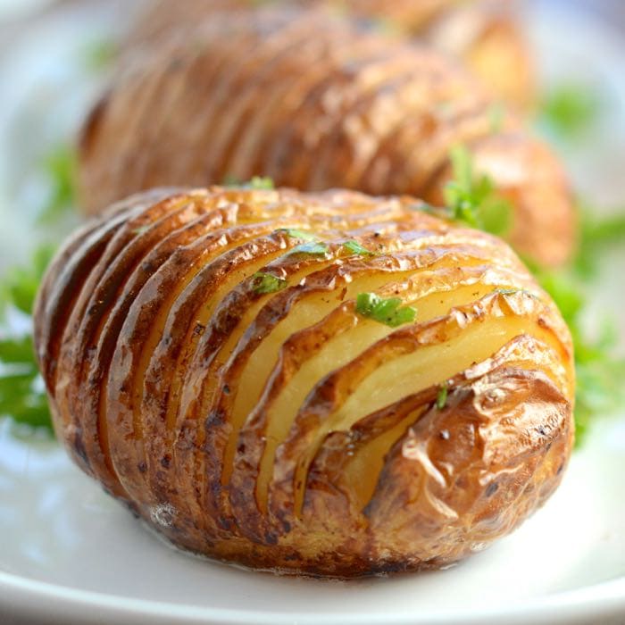 Hasselback Potatoes – A Couple Cooks