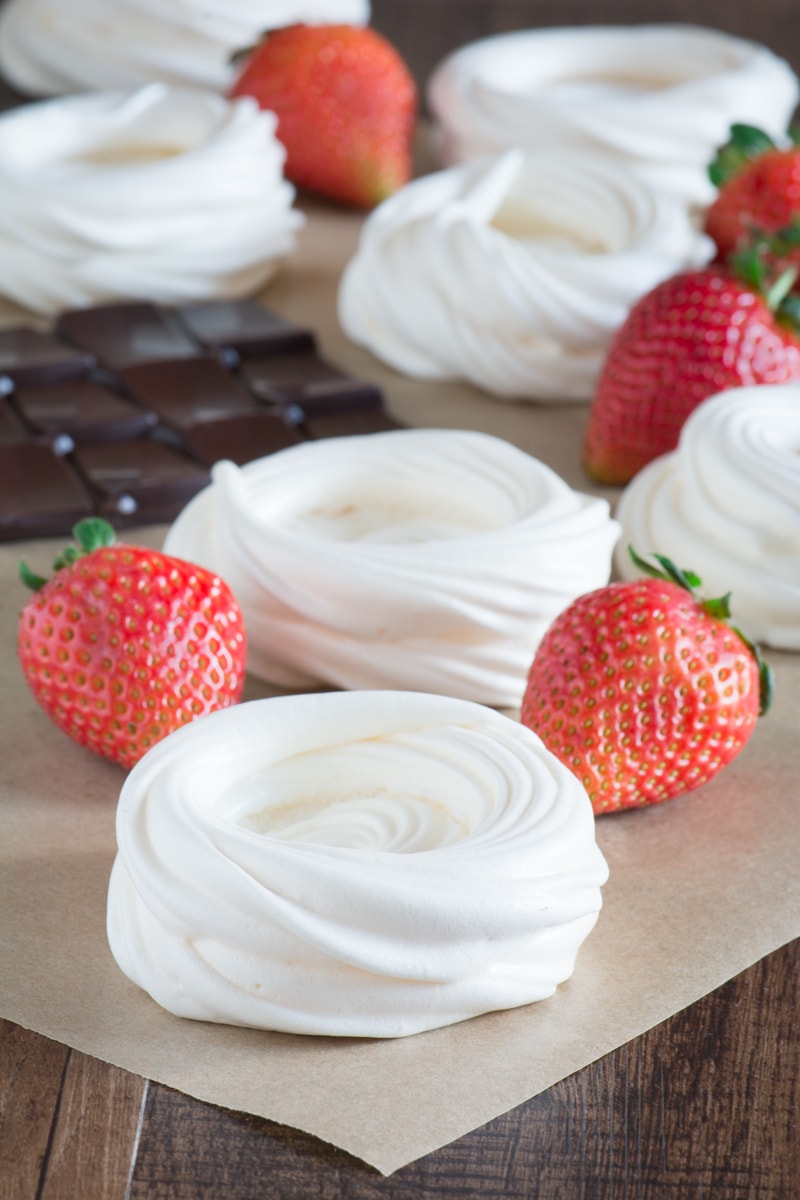 How to Make Meringue Nests | Charlotte's Lively Kitchen