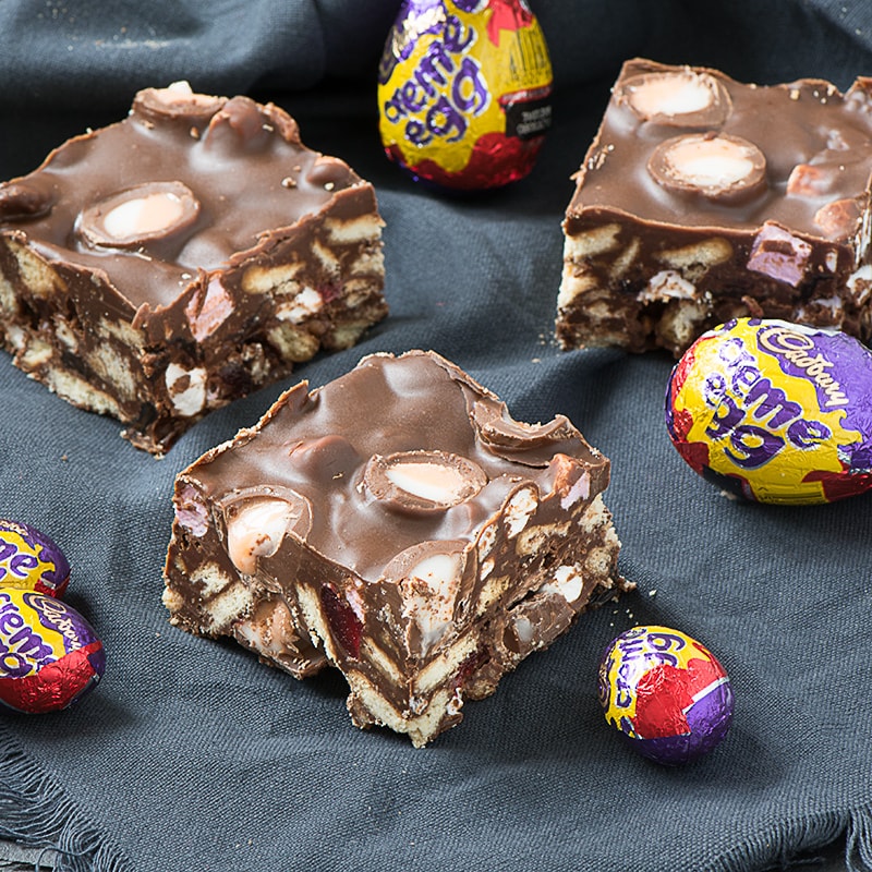 Creme Egg Rocky Road Charlotte S Lively Kitchen