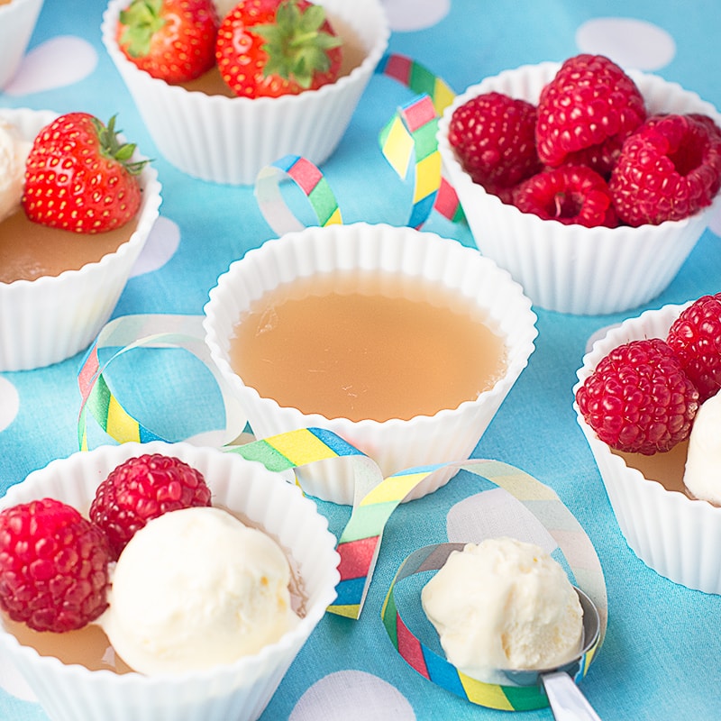 Jelly Fresh Fruit Jellies / Gelatina de Frutas