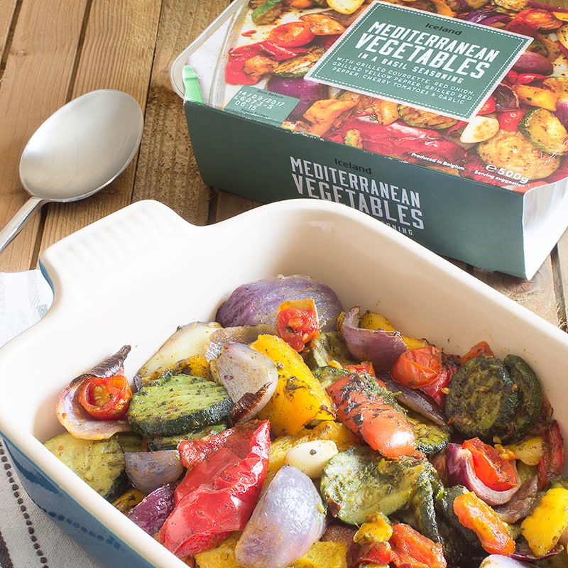 Think you don't have time to cook? This delicious Mediterranean vegetable lasagne is really simply to make and is ready for the oven in just 3 minutes.