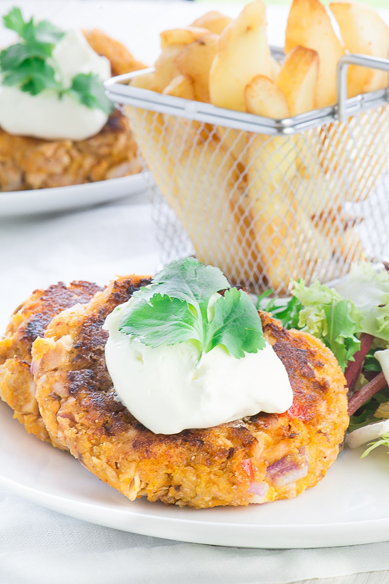 Delicious, family-friendly salmon and sweet potato fishcakes. Perfect for a quick and healthy dinner.
