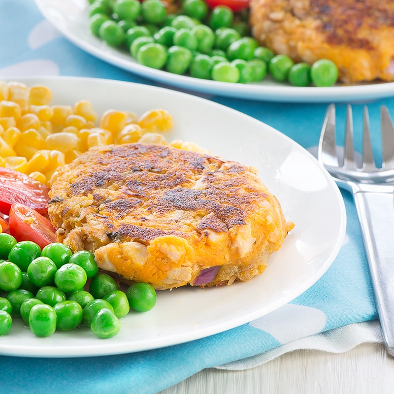 Delicious, family-friendly salmon and sweet potato fishcakes. Perfect for a quick and healthy dinner.