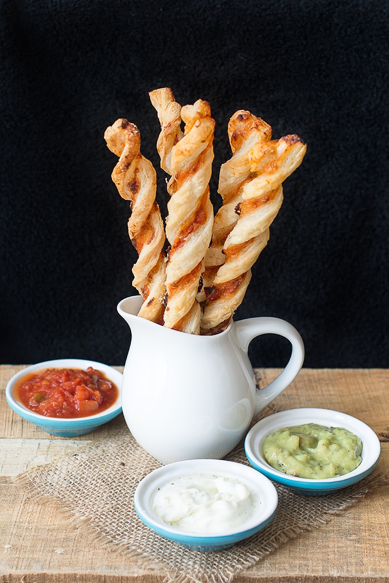Bring the flavours of Mexico to your party or picnic with these easy to make Mexican cheese twists.