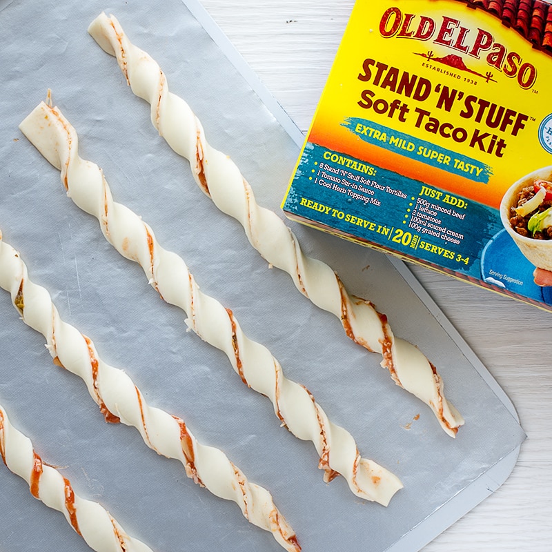 Bring the flavours of Mexico to your party or picnic with these easy to make Mexican cheese twists.