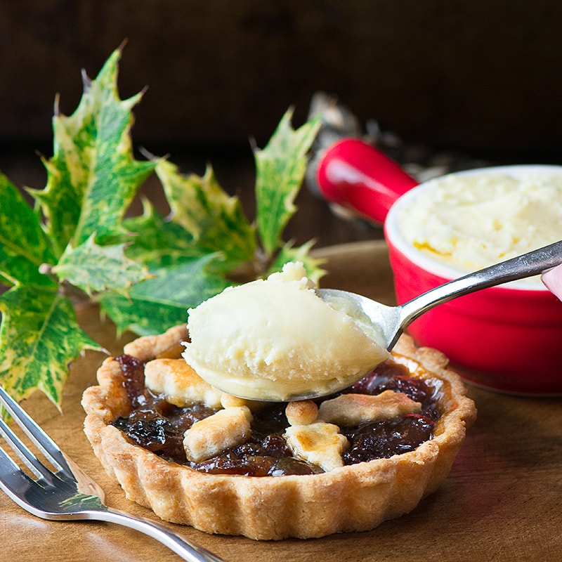 How to make perfectly smooth, delicious brandy butter in minutes, the perfect accompaniment to your festive mince pies or Christmas pudding.