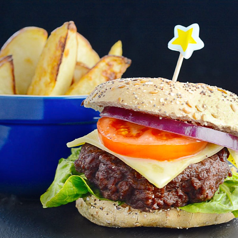 Easy Homemade Beef Burgers | Charlotte's Lively Kitchen