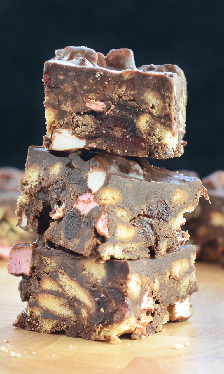A scrumptious, indulgent and easy-to-make rocky road recipe.