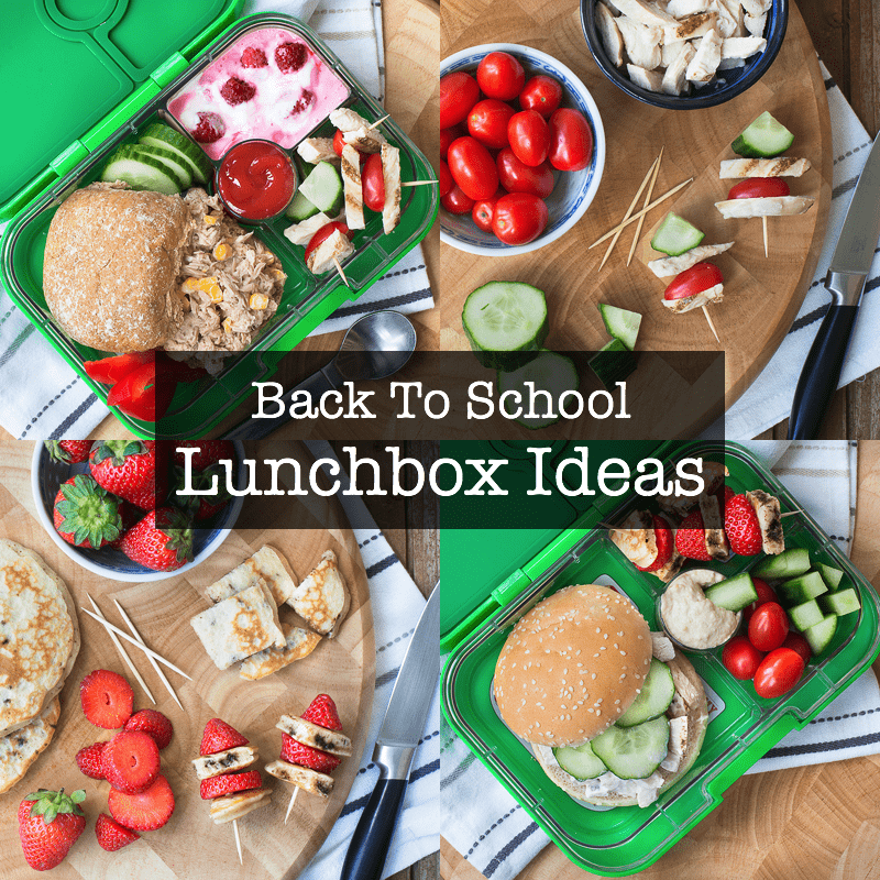 Back to school lunchbox ideas