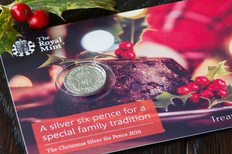 Our silver sixpence from The Royal Mint