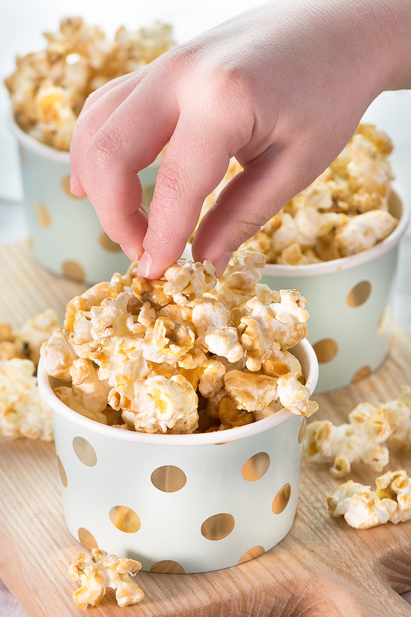 How to make sweet popcorn at home that tastes even better than at the cinema, including four different ways to pop your corn.