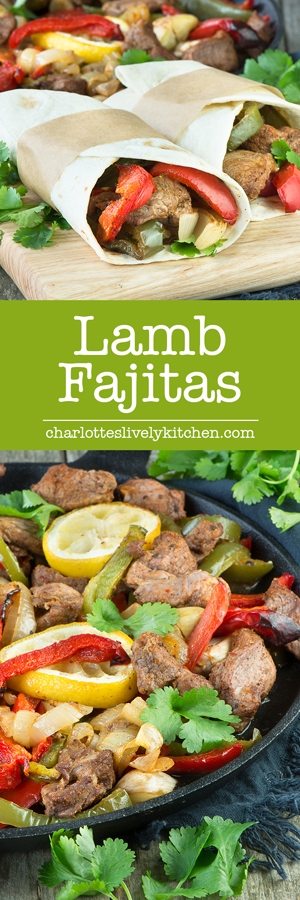 Switch to using lamb in your fajitas for a quick and tasty dinner. These lamb fajitas are oven baked, so they only need 10 minutes of your time and are ready in just half an hour.