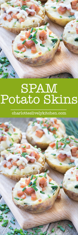 SPAM® Potato Skins - Charlotte's Lively Kitchen