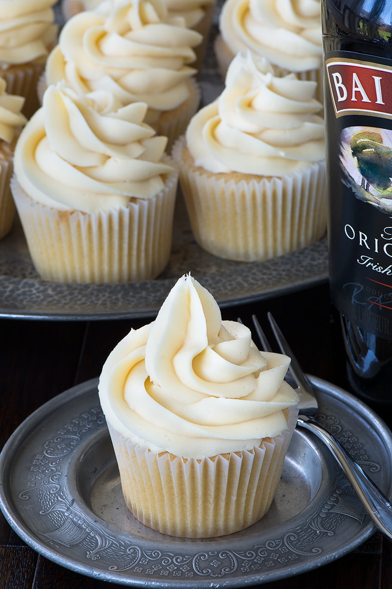 These Baileys cupcakes are so simple to make there's really no excuse not to. Perfect topped with Baileys buttercream and perhaps a hidden Baileys truffle centre too!