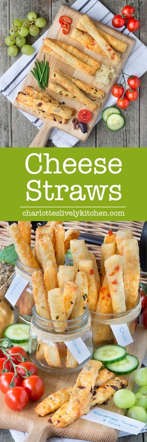 The best cheese straws you'll ever taste with homemade flaky pastry and delicious Comté cheese. Plus three extra flavours - chilli, chive and sun-dried tomato & olive.