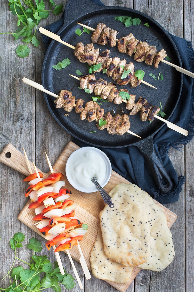 With only a few minutes of prep you can whip up these delicious lamb steaks marinated in yogurt and spices for your summer barbecue, leaving you more time to enjoy the sunshine.