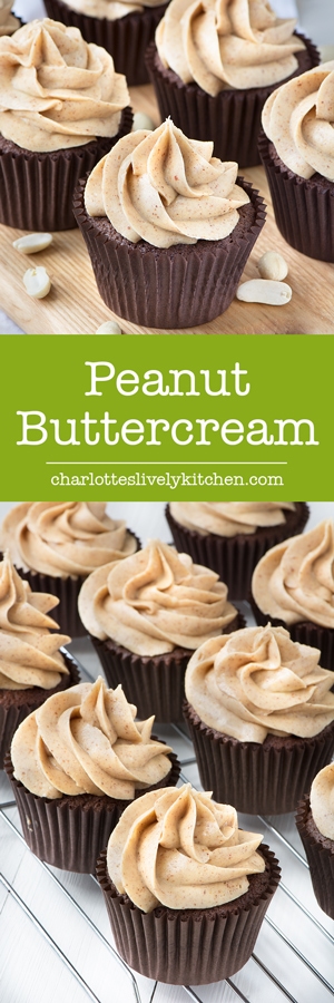 All the flavour of peanut butter in a smooth buttercream - perfect for piping onto cupcakes, covering layer cakes, or filling biscuits and macarons.