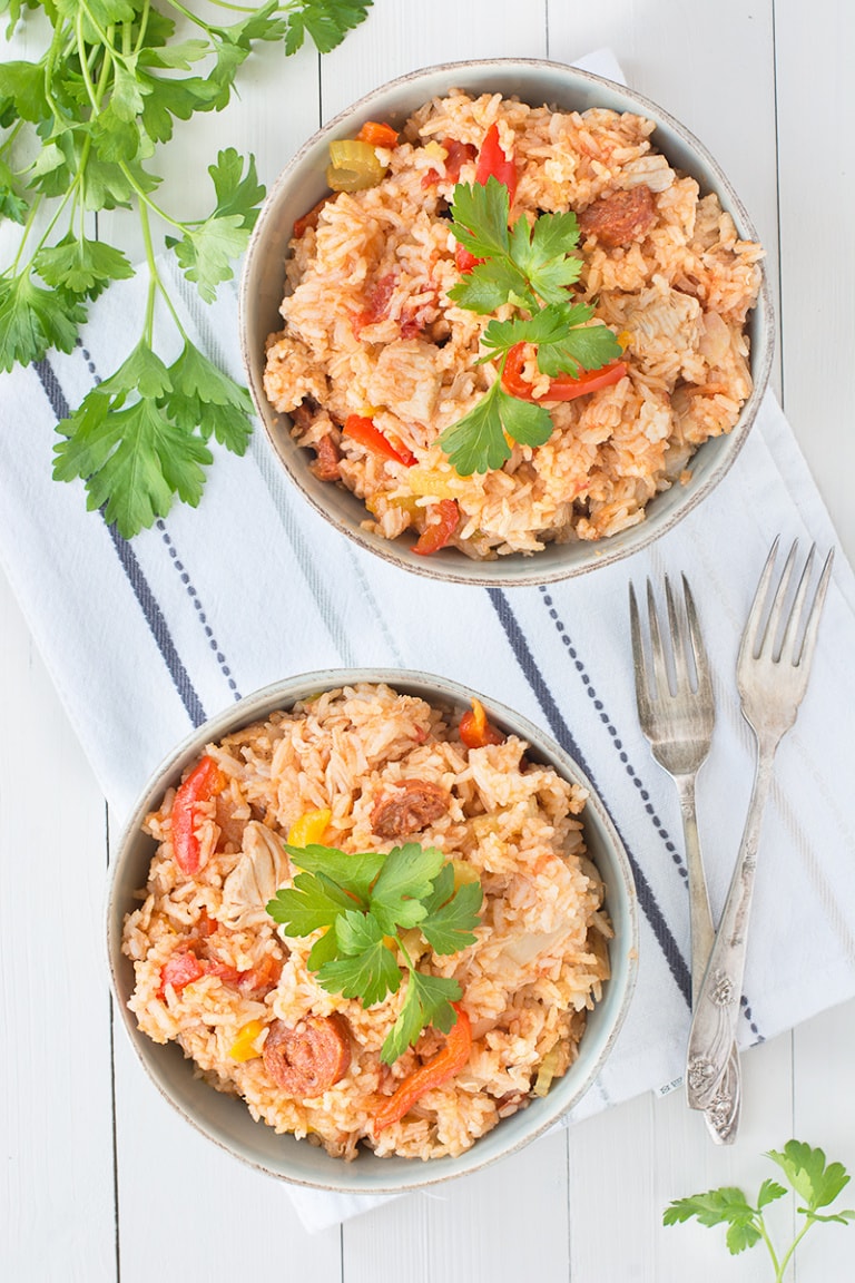 Chicken Jambalaya (To Fake it or Make It?) - Charlotte's Lively Kitchen