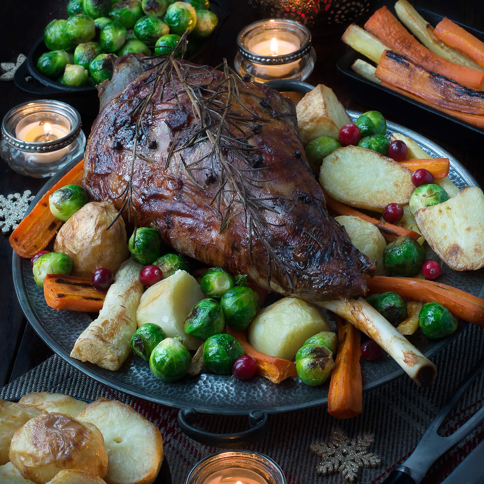 Christmas shop roast dinner