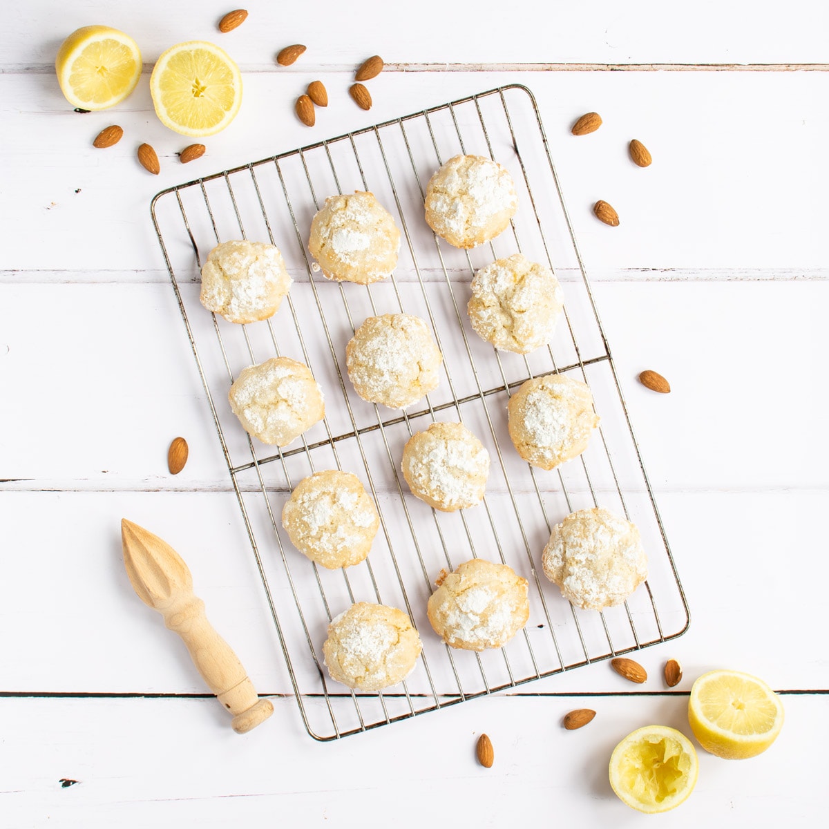 Lemon Amaretti Biscuits Charlotte's Lively Kitchen