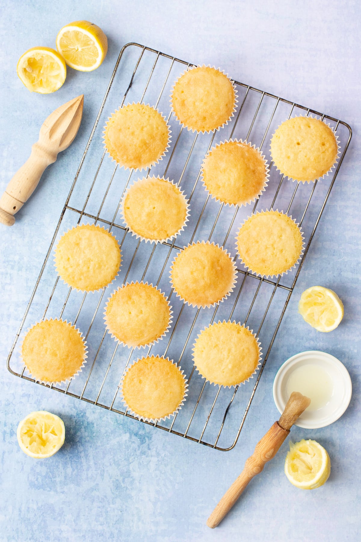 Lemon drizzle cupcakes that are easy to make and absolutely jam-packed with flavour.