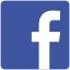 Facebook logo - when clicked this will open the Charlotte's Lively Kitchen Facebook page
