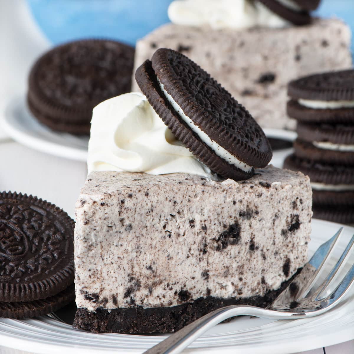 Oreo Cheesecake No Bake Charlotte S Lively Kitchen