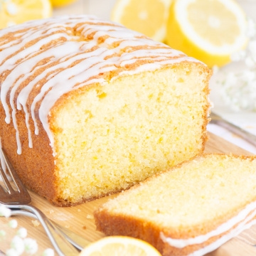 Lemon Drizzle Loaf Cake - Charlotte's Lively Kitchen