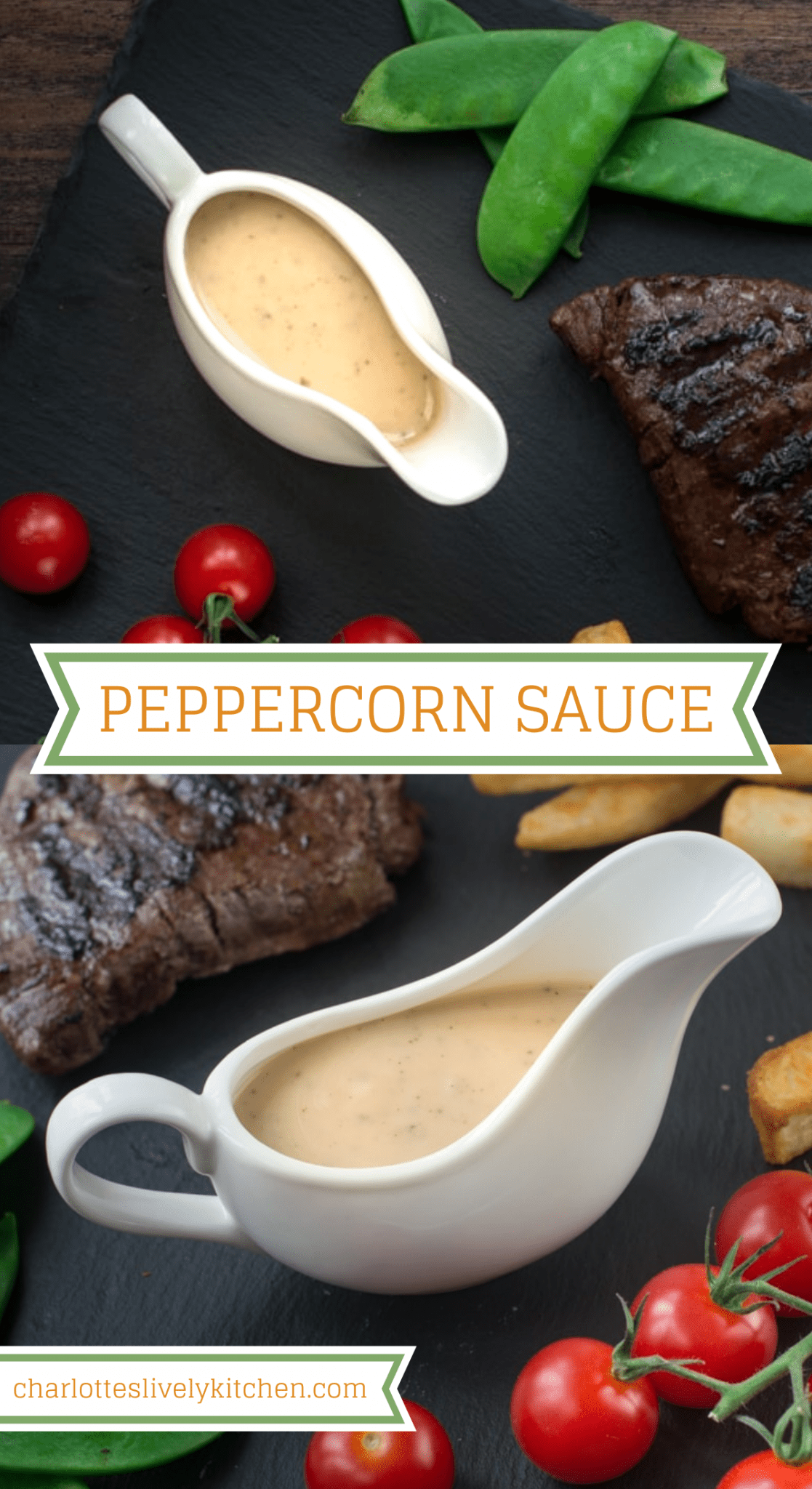 Peppercorn Sauce - Charlotte's Lively Kitchen